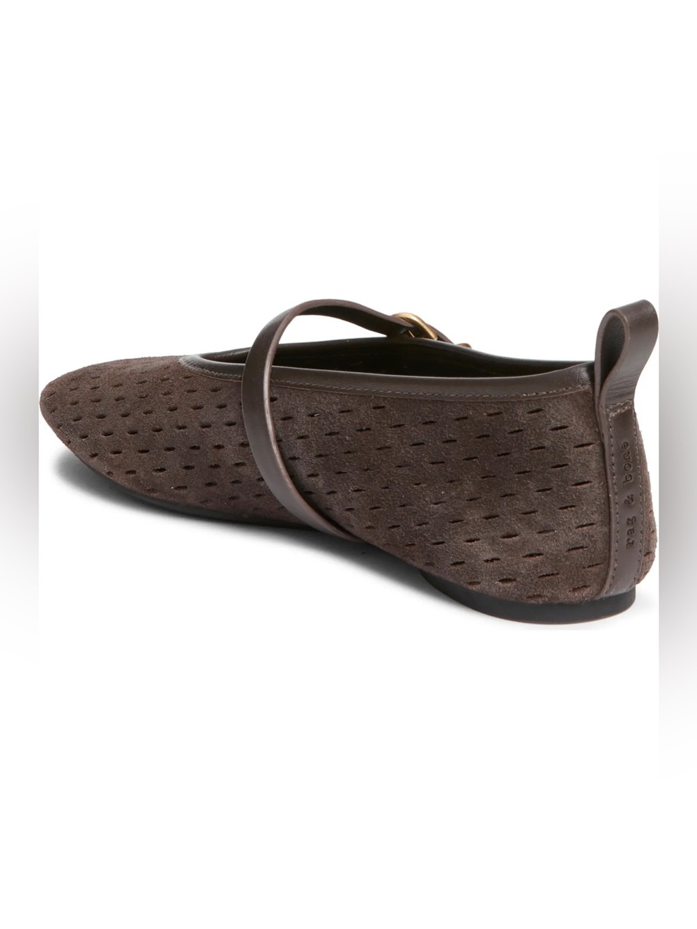 Rag & Bone Spire Perforated Mary Jane Flats - Picture 5 of 6